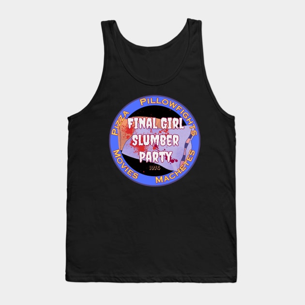 Final Girl Slumber Party Tank Top by Kary Pearson